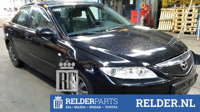 Mazda 6 2.0i 16V Sloopvoertuig (2003, Zwart)