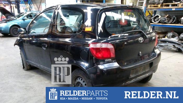 Toyota Yaris 1.0 16V VVT-i Sloopvoertuig (2001, Zwart)