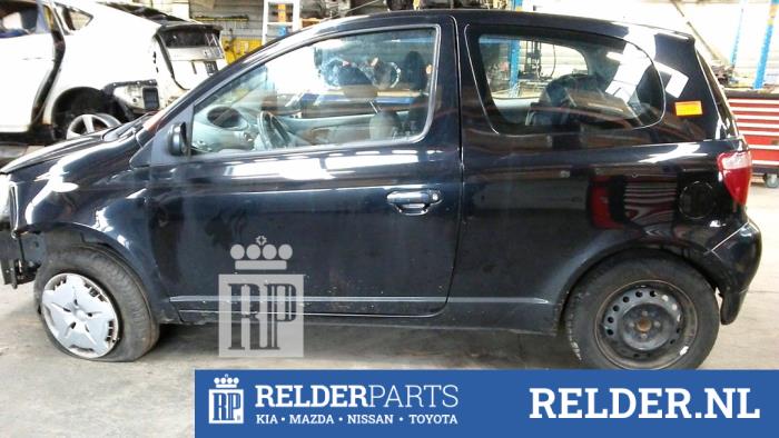Toyota Yaris 1.0 16V VVT-i Sloopvoertuig (2001, Zwart)