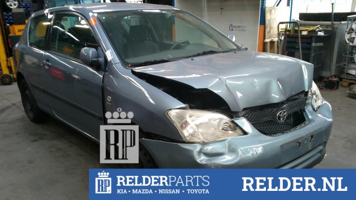 Toyota Corolla 1.4 16V VVT-i Sloopvoertuig (2003, Blauw)