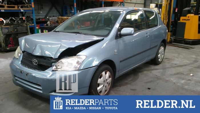 Toyota Corolla 1.4 16V VVT-i Sloopvoertuig (2003, Blauw)
