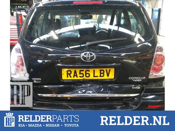 Toyota Corolla Verso 2.2 D-4D 16V Sloopvoertuig (2007, Zwart)