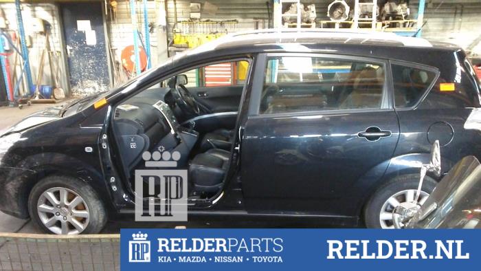 Toyota Corolla Verso 2.2 D-4D 16V Sloopvoertuig (2007, Zwart)