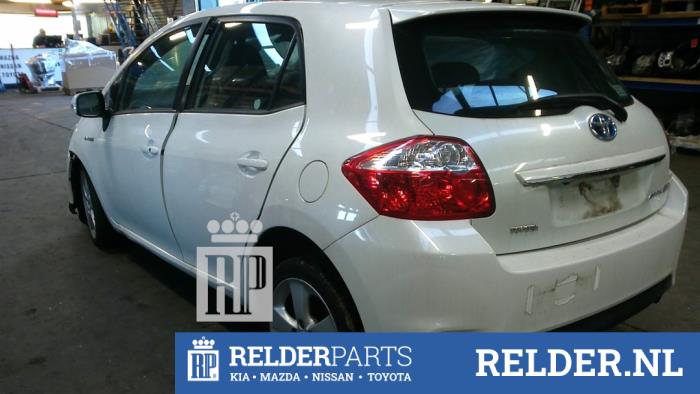 Toyota Auris 1.8 16V HSD Full Hybrid Sloopvoertuig (2012, Wit)