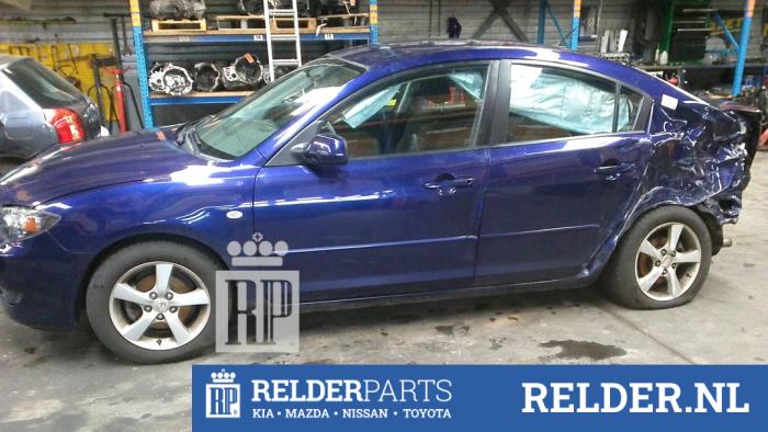 Mazda 3 1.6i 16V Sloopvoertuig (2006, Blauw)