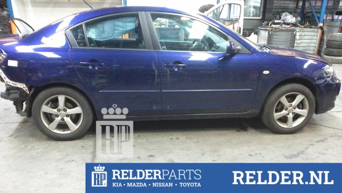 Mazda 3 1.6i 16V Sloopvoertuig (2006, Blauw)