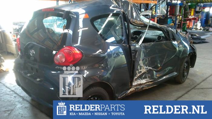 Toyota Aygo 1.0 12V VVT-i Sloopvoertuig (2007, Grijs)