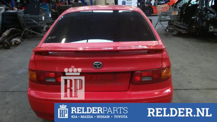Toyota Paseo 1.5i,GT MPi 16V Sloopvoertuig (1996, Rood)