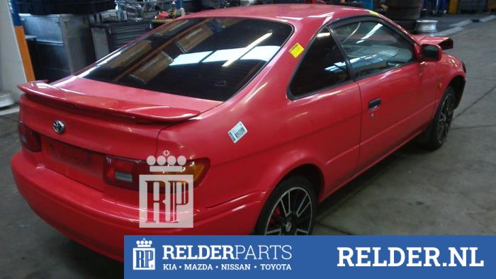 Toyota Paseo 1.5i,GT MPi 16V Sloopvoertuig (1996, Rood)
