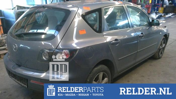 Mazda 3 1.6 MZ-CD 16V Sloopvoertuig (2007, Grijs)