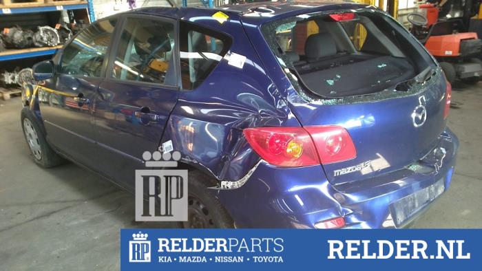 Mazda 3 Sport 1.6i 16V Sloopvoertuig (2004, Blauw)