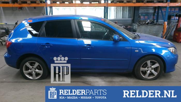 Mazda 3 Sport 1.3i 16V Sloopvoertuig (2004, Blauw)