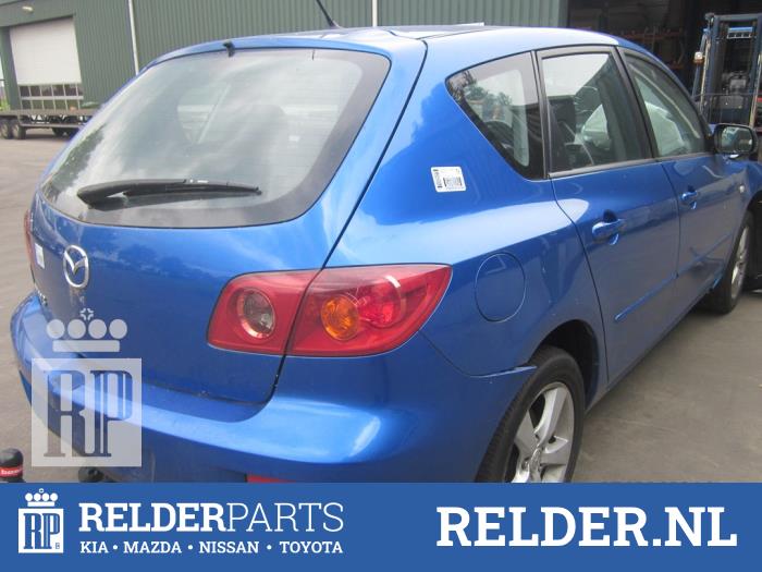 Mazda 3 Sport 1.6 CiTD 16V Sloopvoertuig (2005, Blauw)