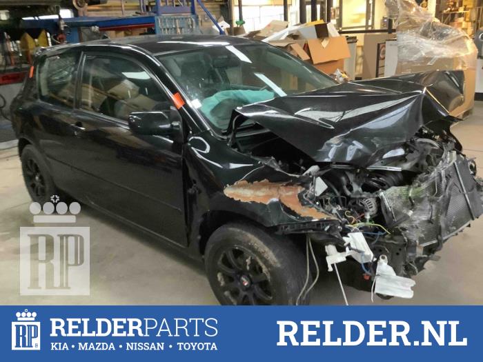 Toyota Corolla 1.6 16V VVT-i Sloopvoertuig (2003, Zwart)