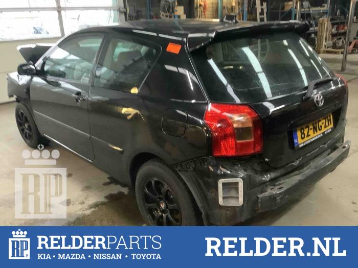 Toyota Corolla 1.6 16V VVT-i Sloopvoertuig (2003, Zwart)