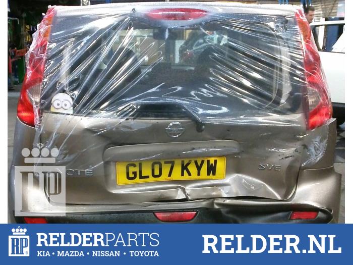 Nissan Note 1.6 16V Sloopvoertuig (2007, Bruin)