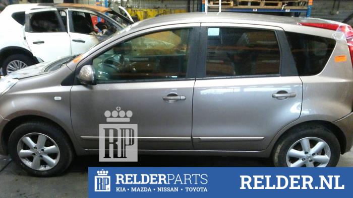 Nissan Note 1.6 16V Sloopvoertuig (2007, Bruin)