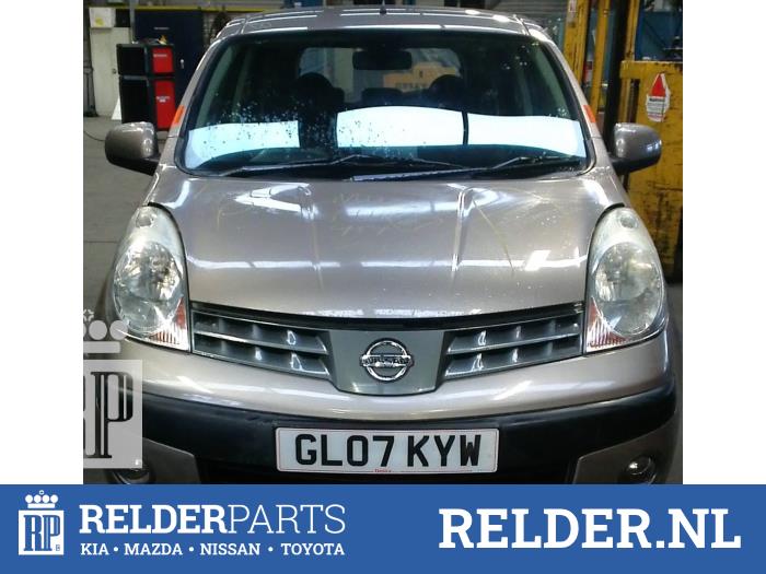 Nissan Note 1.6 16V Sloopvoertuig (2007, Bruin)
