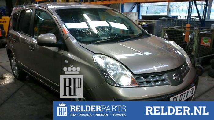 Nissan Note 1.6 16V Sloopvoertuig (2007, Bruin)