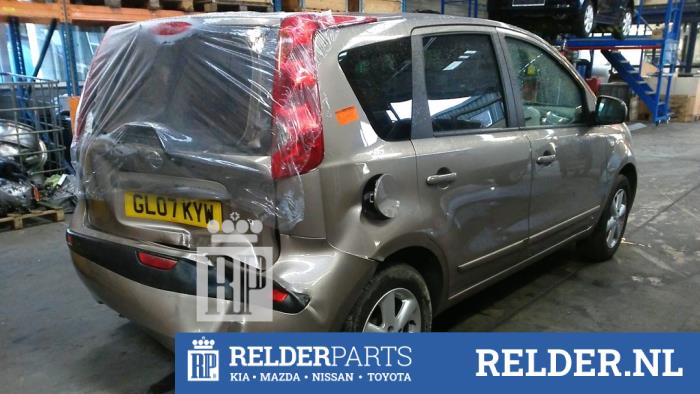 Nissan Note 1.6 16V Sloopvoertuig (2007, Bruin)