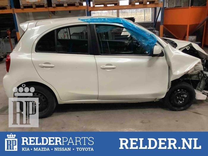 Nissan Micra 1.2 12V Sloopvoertuig (2015, Metallic, Wit)