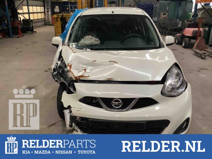Nissan Micra 1.2 12V Sloopvoertuig (2015, Metallic, Wit)