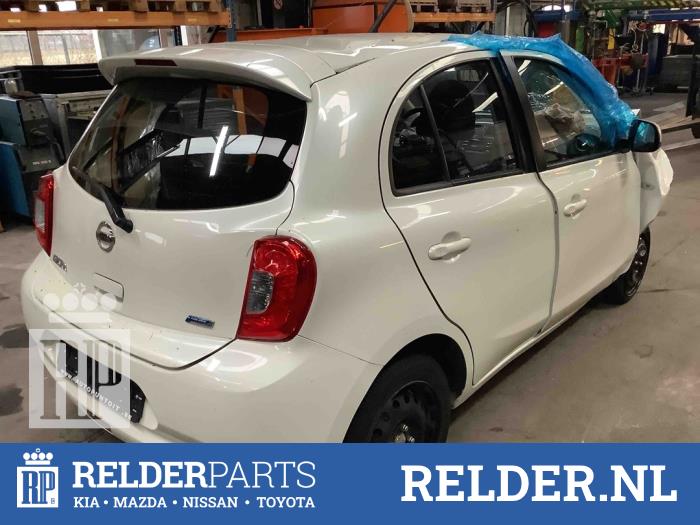 Nissan Micra 1.2 12V Sloopvoertuig (2015, Metallic, Wit)