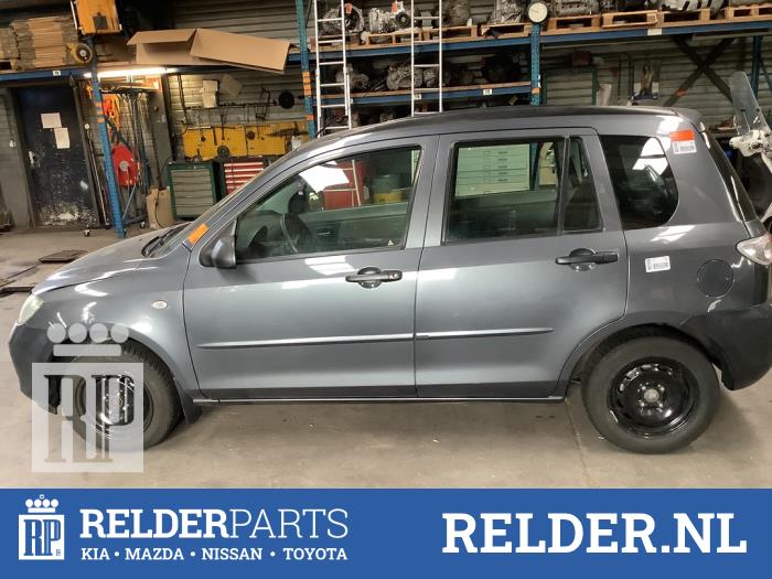 Mazda 2 1.4 16V Sloopvoertuig (2004, Donker, Muisgrijs)