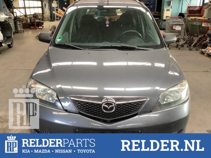 Mazda 2 1.4 16V Sloopvoertuig (2004, Donker, Muisgrijs)