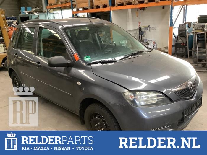 Mazda 2 1.4 16V Sloopvoertuig (2004, Donker, Muisgrijs)