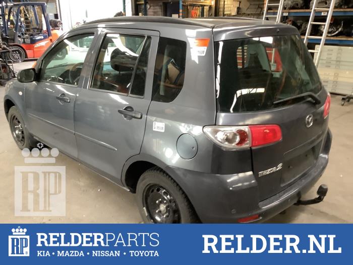 Mazda 2 1.4 16V Sloopvoertuig (2004, Donker, Muisgrijs)