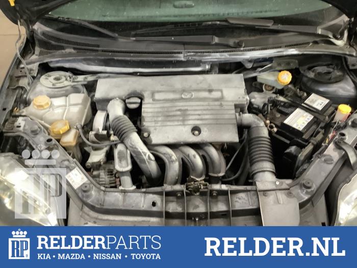 Mazda 2 1.4 16V Sloopvoertuig (2004, Donker, Muisgrijs)