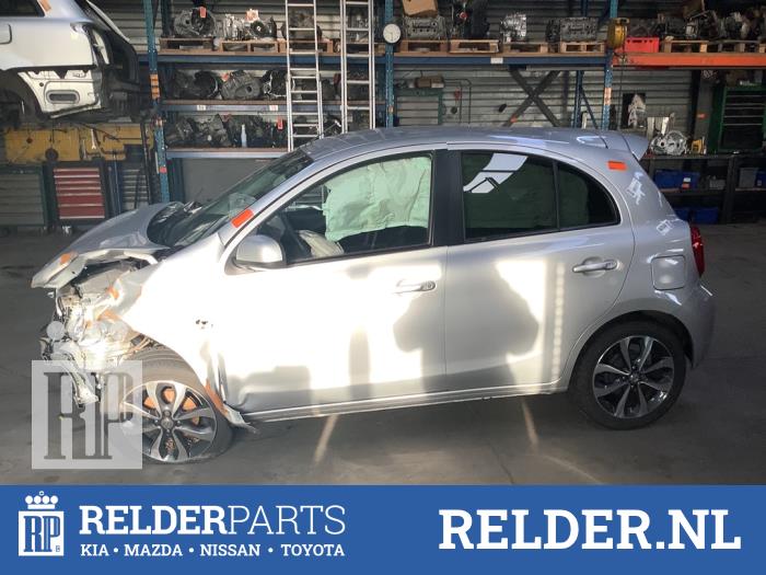 Nissan Micra 1.2 12V Sloopvoertuig (2017, Grijs)