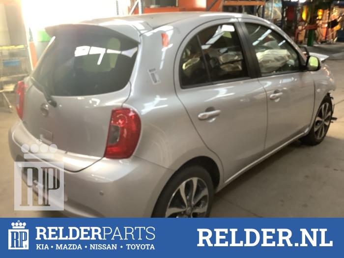 Nissan Micra 1.2 12V Sloopvoertuig (2017, Grijs)