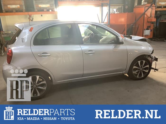 Nissan Micra 1.2 12V Sloopvoertuig (2017, Grijs)