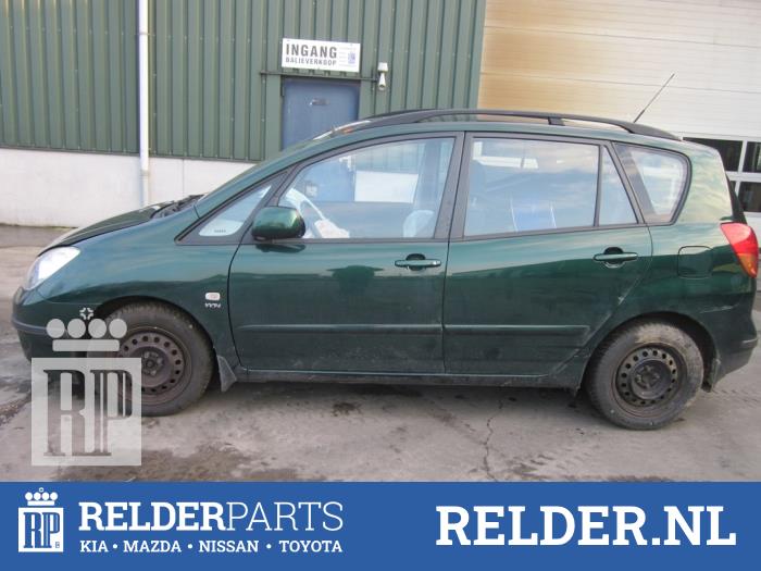 Toyota Corolla Verso 1.8 16V VVT-i Sloopvoertuig (2003, Groen)
