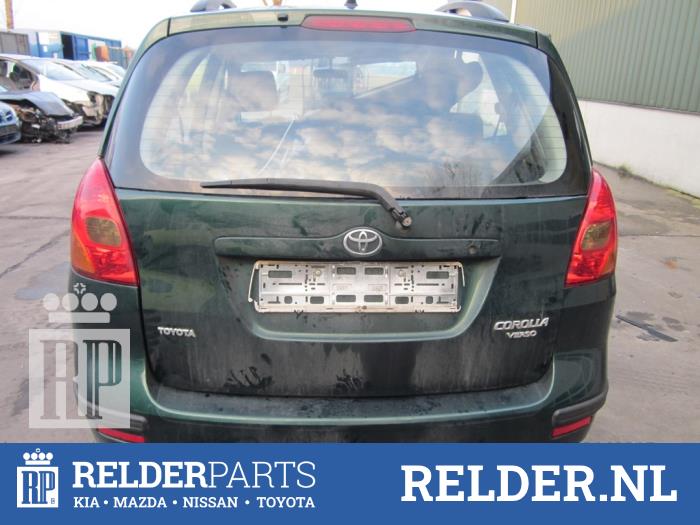 Toyota Corolla Verso 1.8 16V VVT-i Sloopvoertuig (2003, Groen)