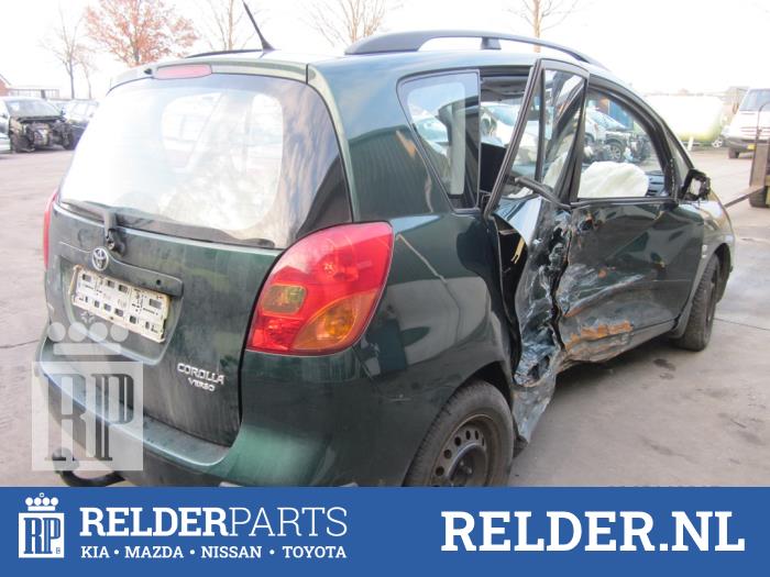 Toyota Corolla Verso 1.8 16V VVT-i Sloopvoertuig (2003, Groen)