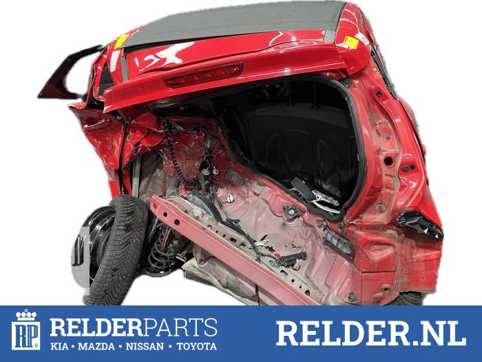 Toyota Aygo 1.0 12V VVT-i Sloopvoertuig (2017, Rood)