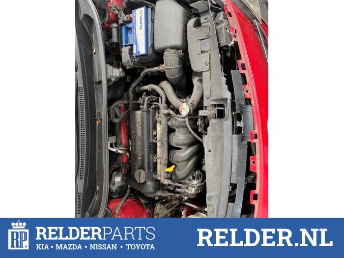 Kia Rio III 1.4 CVVT 16V Sloopvoertuig (2013, Rood)