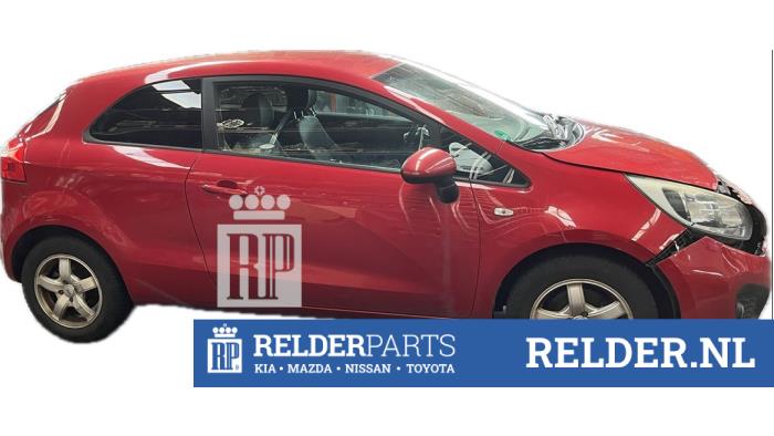 Kia Rio III 1.4 CVVT 16V Sloopvoertuig (2013, Rood)