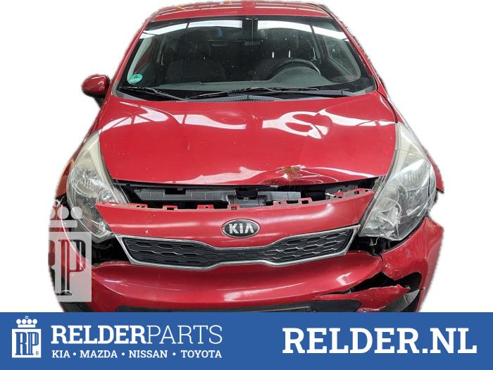 Kia Rio III 1.4 CVVT 16V Sloopvoertuig (2013, Rood)