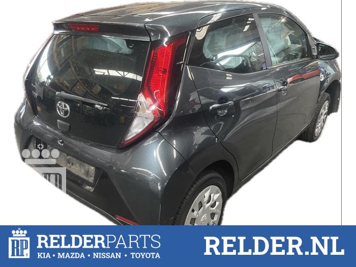Toyota Aygo 1.0 12V VVT-i Sloopvoertuig (2019, Grijs)
