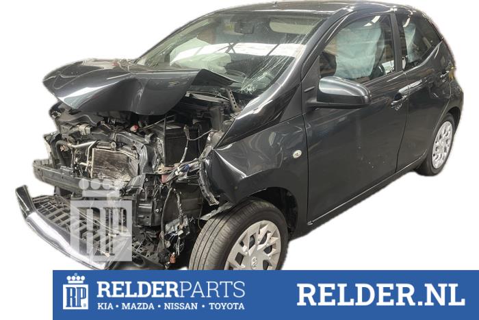 Toyota Aygo 1.0 12V VVT-i Sloopvoertuig (2019, Grijs)