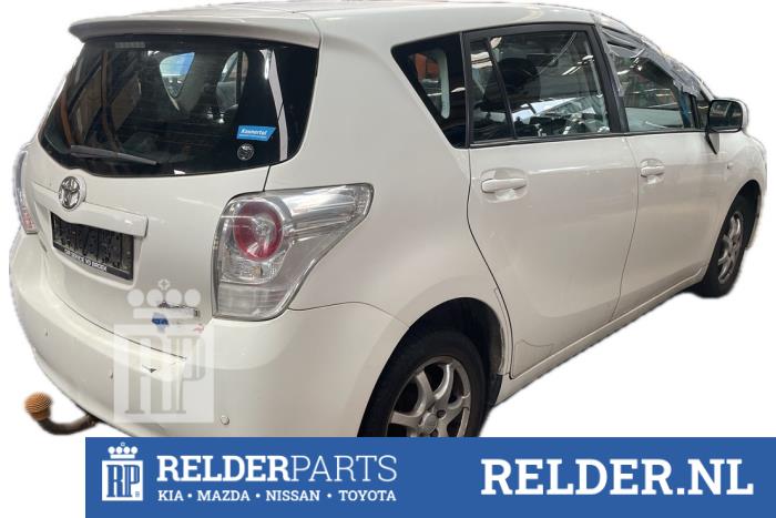 Toyota Verso 1.6 16V VVT-i Sloopvoertuig (2010, Wit)