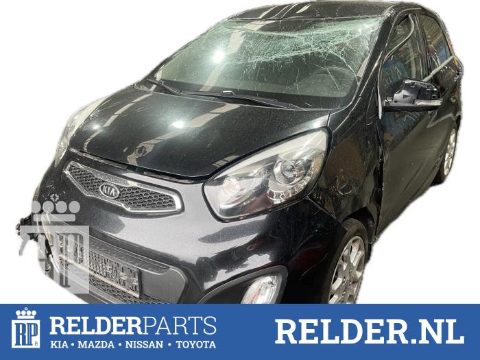 Kia Picanto 1.2 16V Sloopvoertuig (2011, Zwart)