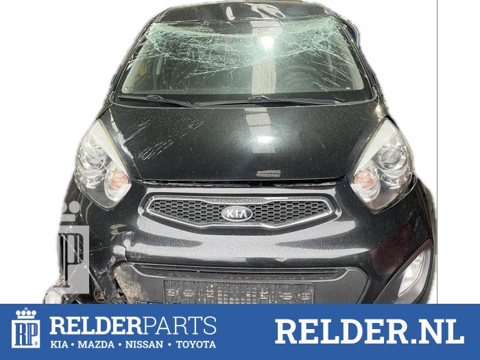 Kia Picanto 1.2 16V Sloopvoertuig (2011, Zwart)