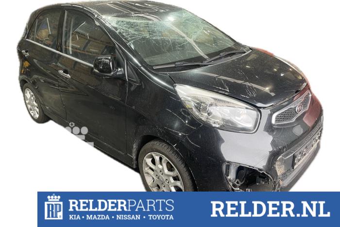 Kia Picanto 1.2 16V Sloopvoertuig (2011, Zwart)