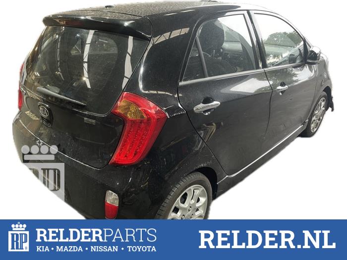 Kia Picanto 1.2 16V Sloopvoertuig (2011, Zwart)