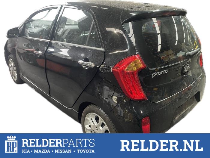 Kia Picanto 1.2 16V Sloopvoertuig (2011, Zwart)